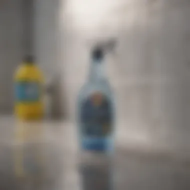 Cleaning Products for Hard Water Stains Various cleaning products for hard water stains