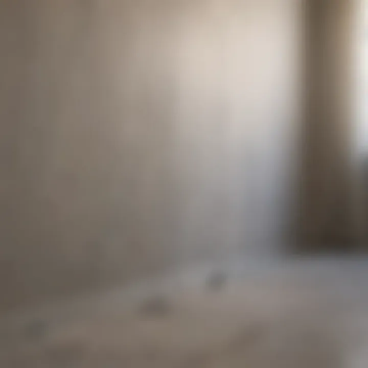Visual guide illustrating effective treatments for removing water stains from walls.