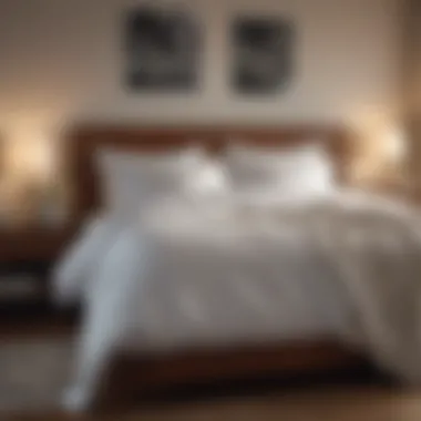 Creating a Comfortable Sleep Environment A serene bedroom setting showcasing comfortable bedding