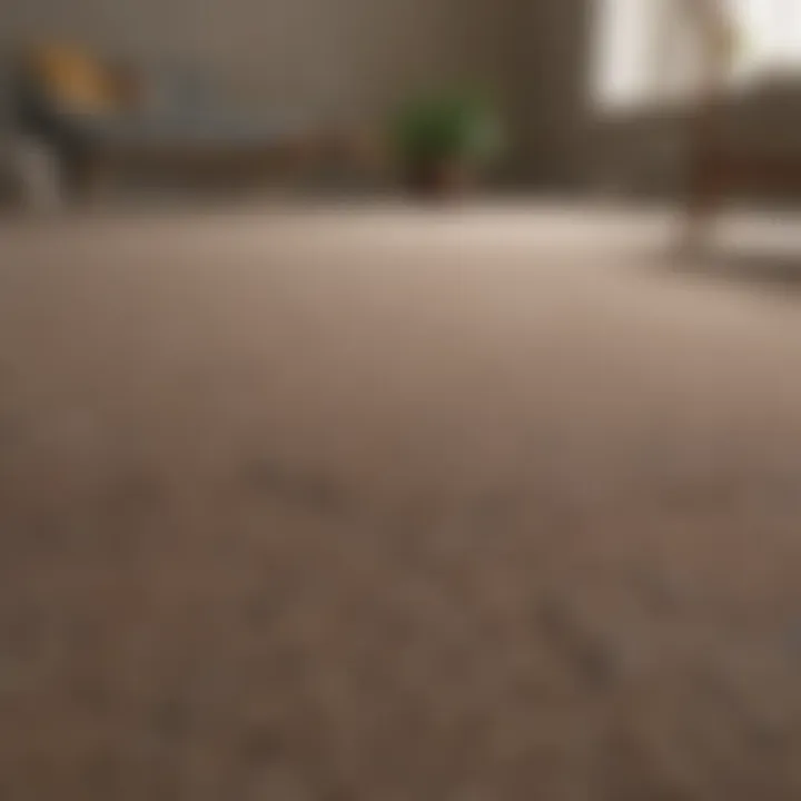 Installation of new carpet