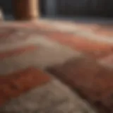 Variety of carpet materials
