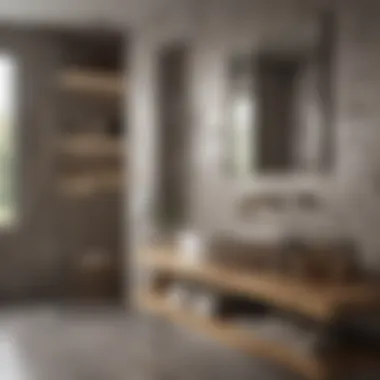 Diverse Luxury Bathroom Materials Luxury bathroom materials showcasing various finishes