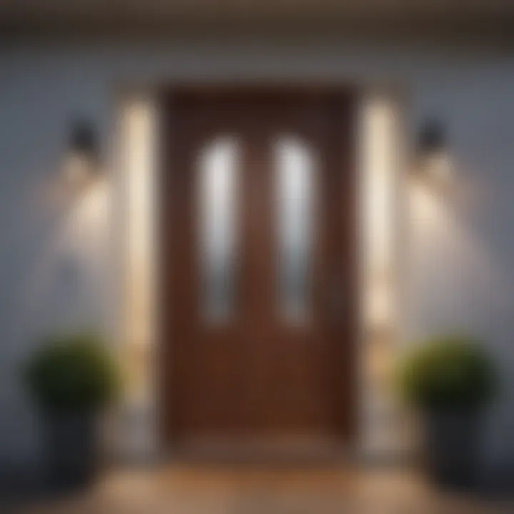 Visual comparison of various front door styles