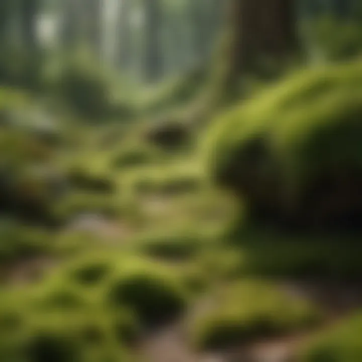 Natural treatments for moss control in lawns