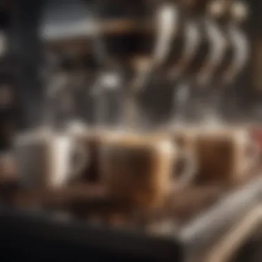 Diverse Coffee Brews Variety of coffee types brewed from different machines