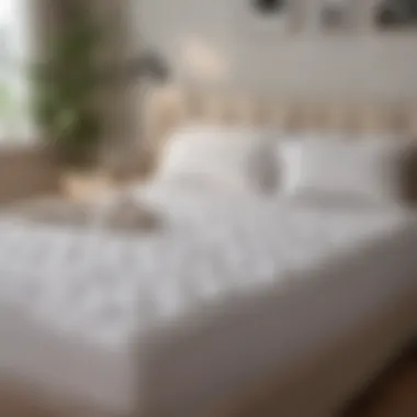 Infographic detailing the benefits of hot and cold mattress pads