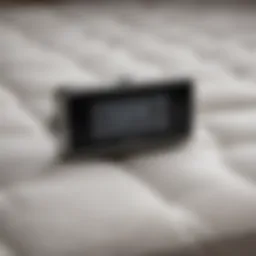 Innovative hot and cold mattress pad showcasing temperature control features