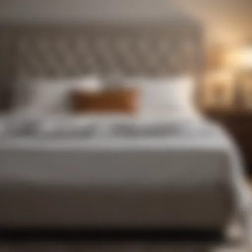 Illustration showing the standard dimensions of a queen bed in centimeters.