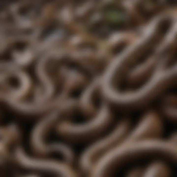 An array of different types of plumbing snakes displayed together for comparison