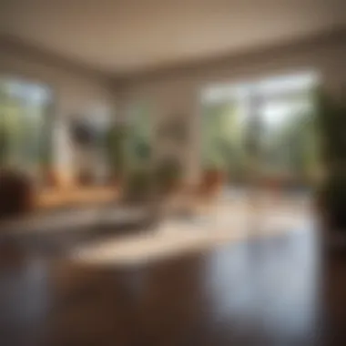 Enhanced Living Space with Vinegar Solutions A clean living space enhanced by vinegar-based solutions