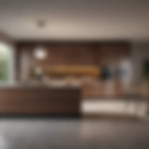 Stylish modern kitchen cabinetry showcasing various designs