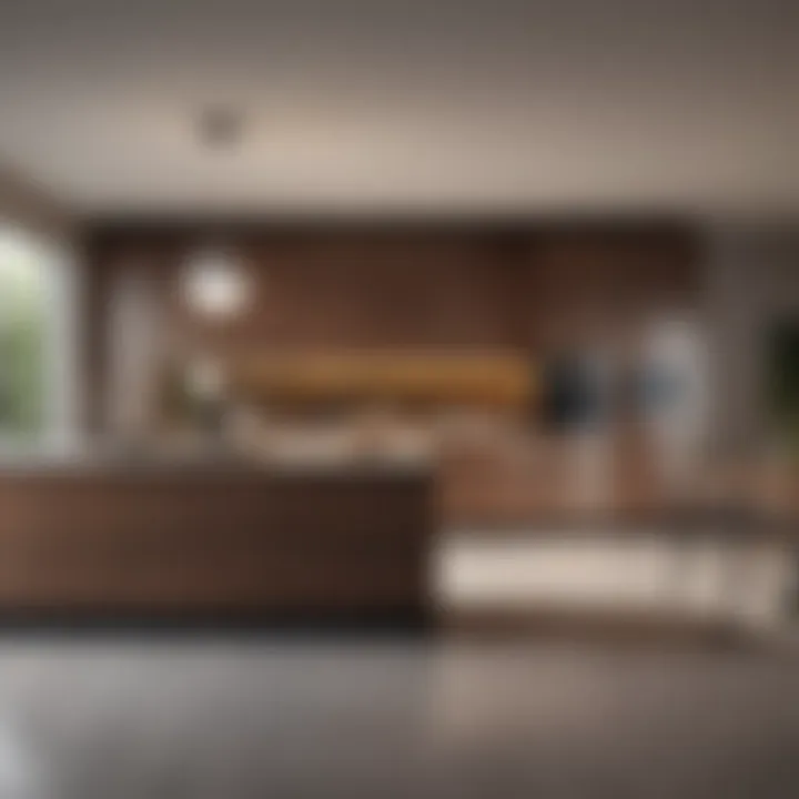 Stylish modern kitchen cabinetry showcasing various designs
