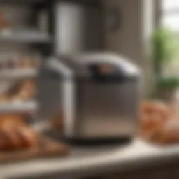 Elegant design of the Zojirushi Home Bakery Breadmaker