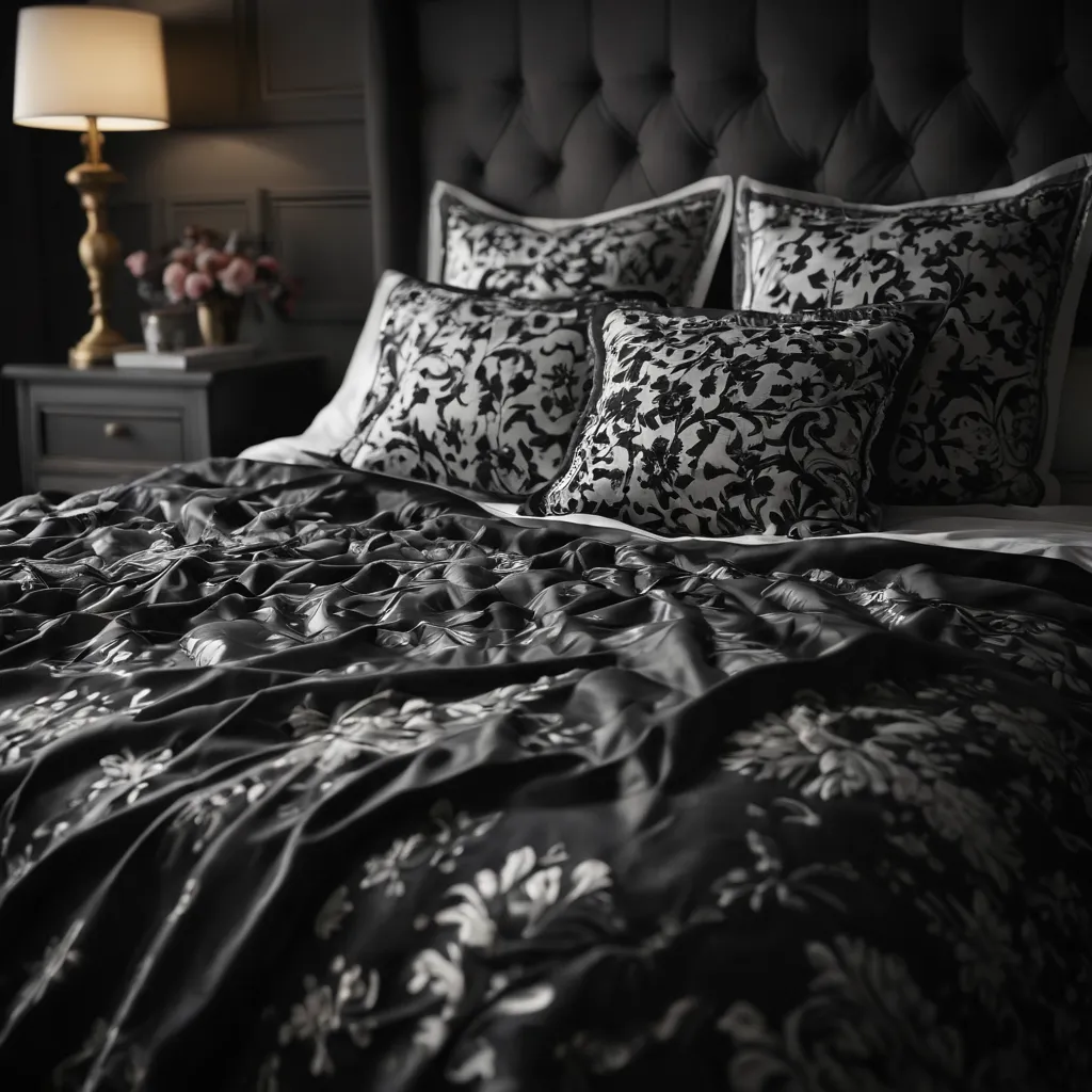 Exploring Black and White Bedspreads: Design Insights