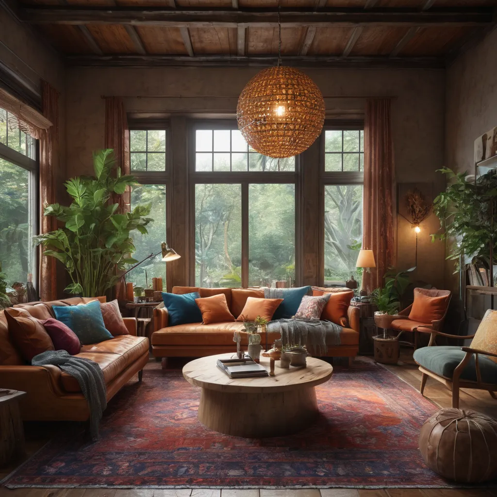 Chic Modern Bohemian Living Room Inspirations