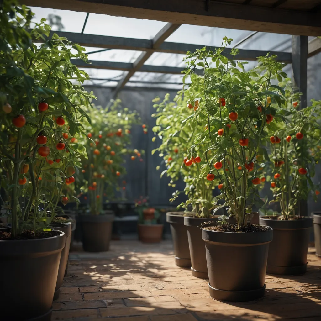 Maximizing Tomato Yields with Large Pots
