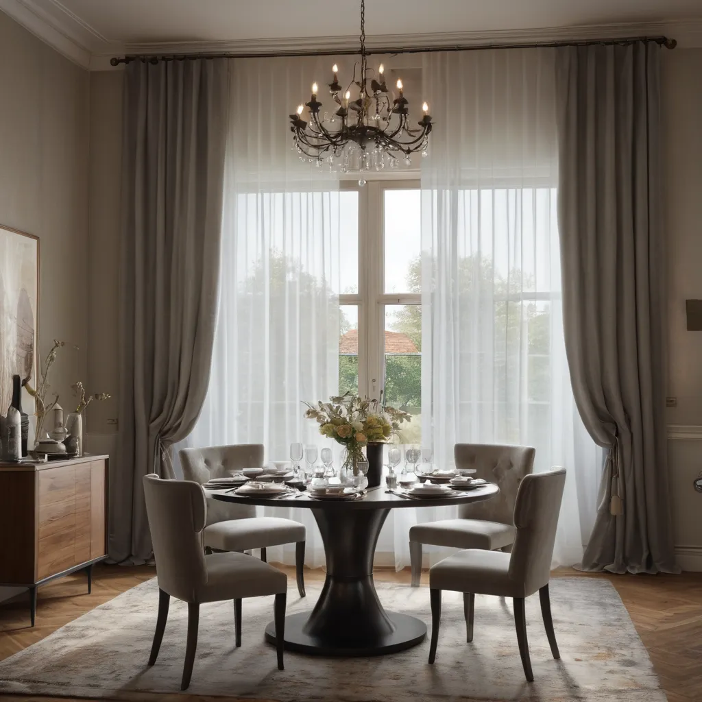 Stylish Window Treatments for Dining Rooms